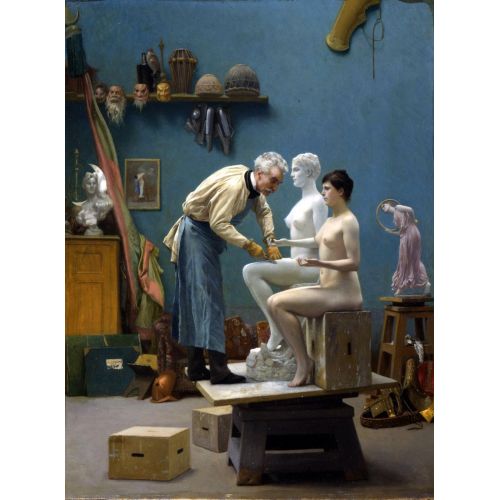 Jean Leon Gerome, Working In Marble