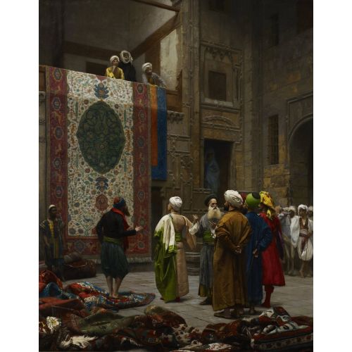 Jean Leon Gerome, Halı Tüccarı Jean Leon Gerome, Halı Tüccarı