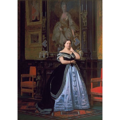 Jean Leon Gerome, Charlotte Rothschild Jean Leon Gerome, Charlotte Rothschild