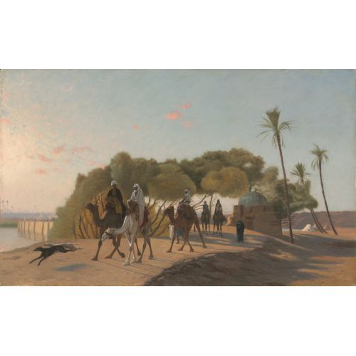 Jean Leon Gerome, Vahayı Terk Etmek Jean Leon Gerome, Vahayı Terk Etmek
