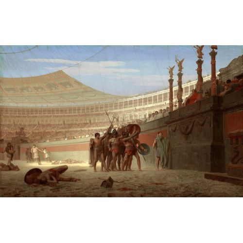 Jean Leon Gerome, Ave Caesar Morituri Te Salutant