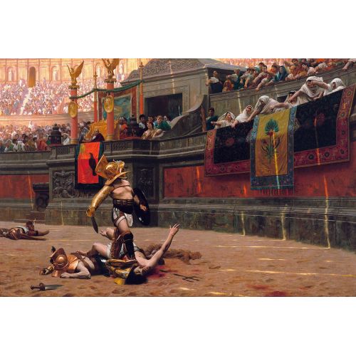 Jean Leon Gerome, Açık Bir Başparmağı Olan Pollice Verso
