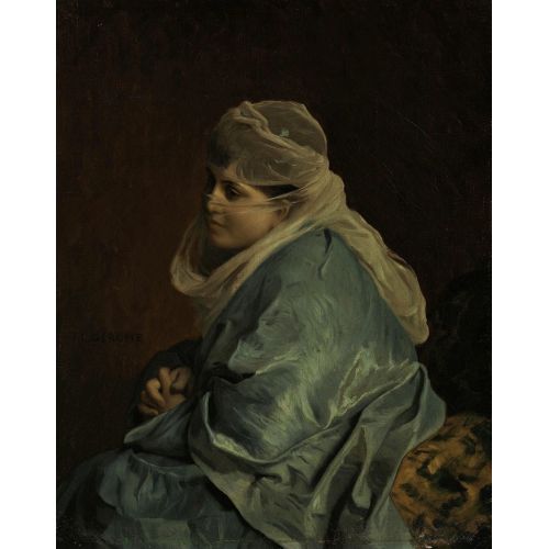 Jean Leon Gerome, Konstantinopolis Kadını Jean Leon Gerome, Konstantinopolis Kadını