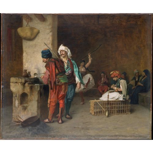 Jean Leon Gerome, Cafe House Kahire Jean Leon Gerome, Cafe House Kahire