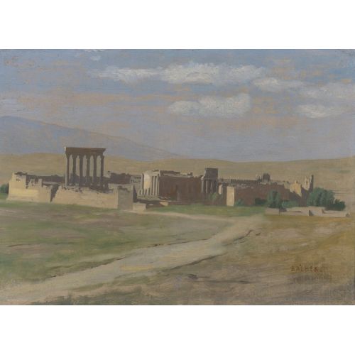 Jean Leon Gerome, Baalbek Görünümü Jean Leon Gerome, Baalbek Görünümü
