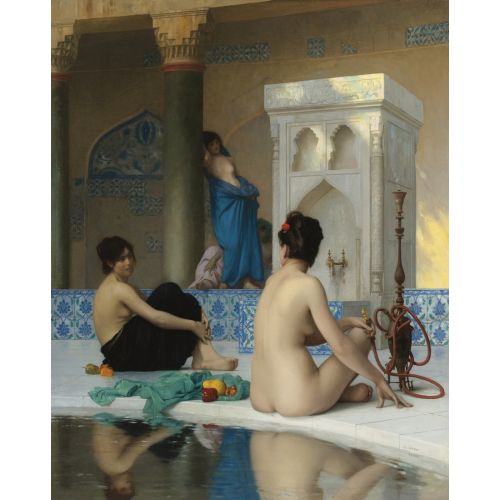 Jean Leon Gerome, After The Bath