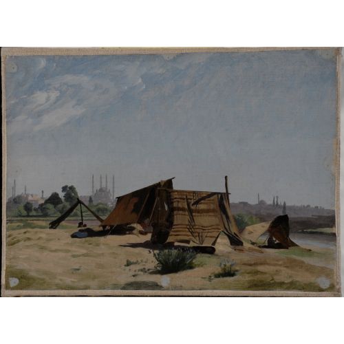 Jean Leon Gerome, An Encampment Before Constantinople