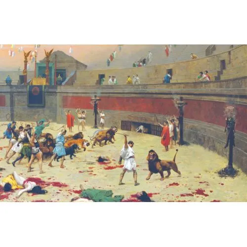 Jean Leon Gerome, The Return Of The Felines Neoclassicism Jean Leon Gerome The Return Of The Felines Neoclassicism Art Movements Canvas, Drawing Paper Prints, Reproduction Oil Painting