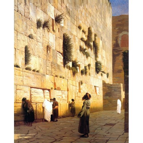 Jean Leon Gerome, Süleyman Duvarı Kudüs Jean Leon Gerome, Süleyman Duvarı Kudüs