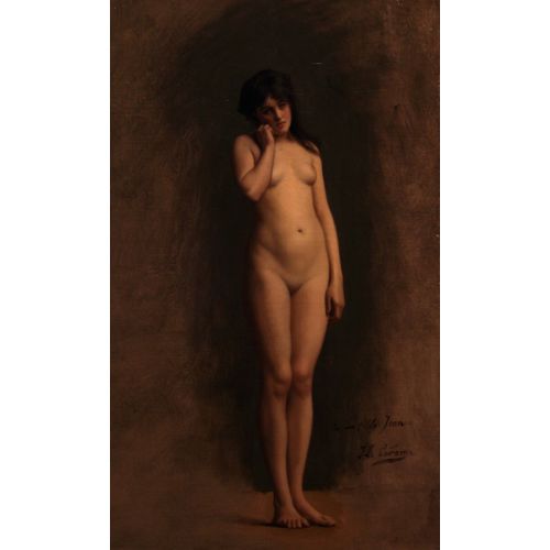 Jean Leon Gerome, Çıplak Genç Kız Jean Leon Gerome, Çıplak Genç Kız