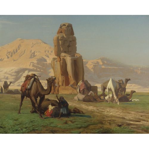 Jean Leon Gerome, Memnon Mısır Firavunu Heykeli Jean Leon Gerome, Memnon Mısır Firavunu Heykeli