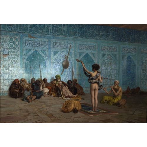 Jean Leon Gerome, Yılan Oynatan Kimse Jean Leon Gerome, Yılan Oynatan Kimse