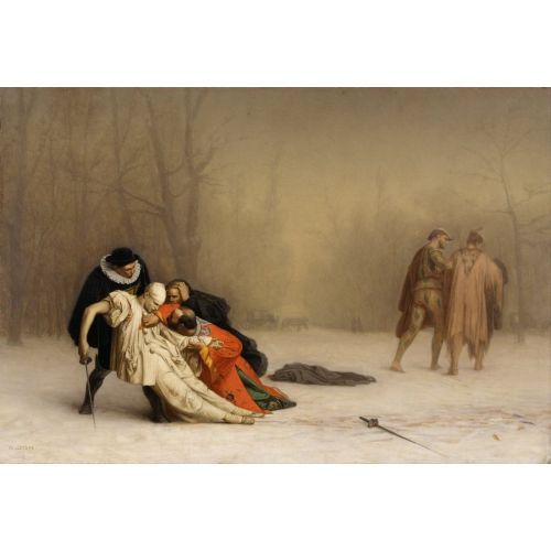 Jean Leon Gerome, The Duel After The Masquerade