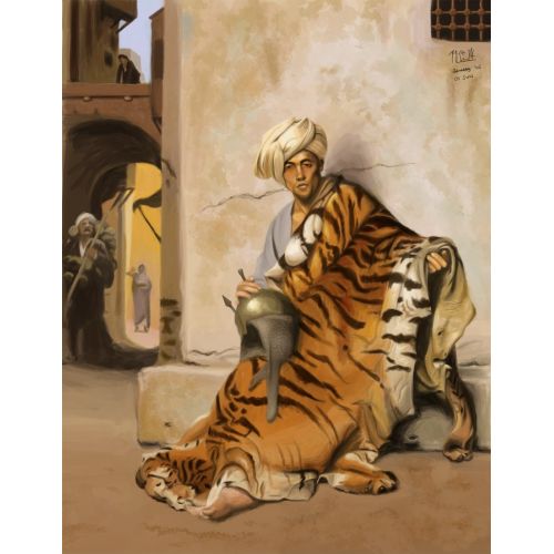 Jean Leon Gerome, Kahire Post Tüccarı Jean Leon Gerome, Kahire Post Tüccarı