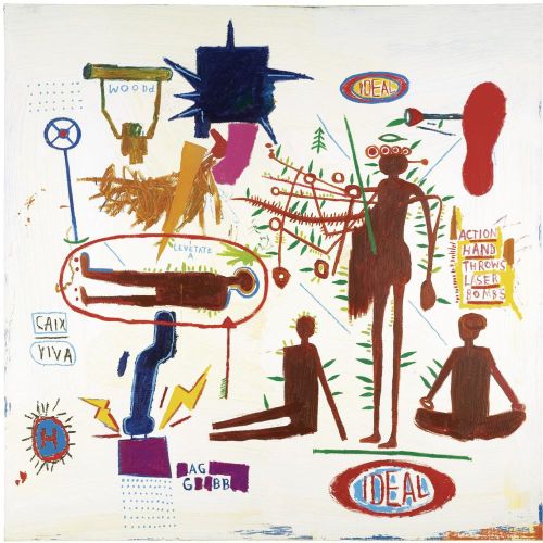 Jean-Michel Basquiat, Action Hand Throws Laser Bombs Expressionism Art Movements Jean-Michel Basquiat, Action Hand Throws Laser