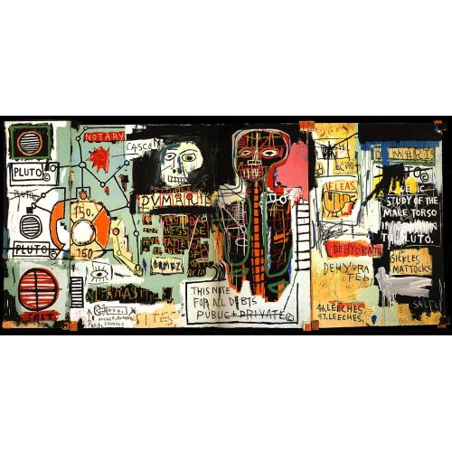 Jean-Michel Basquiat, Notary Expressionism Art Movements Jean-Michel Basquiat, NotaryThe subject of this work is Jean-Michel