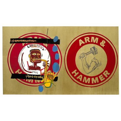 Jean-Michel Basquiat, And Andy Warhol, Arm And Hammer II