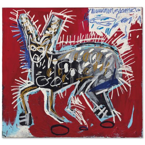 Jean-Michel Basquiat, Red Rabbit Expressionism Jean-Michel Basquiat, Red Rabbit Expressionism Art Movements Jean-Michel Basquiat, Red RabbitThis artwork depicts a subject of a
