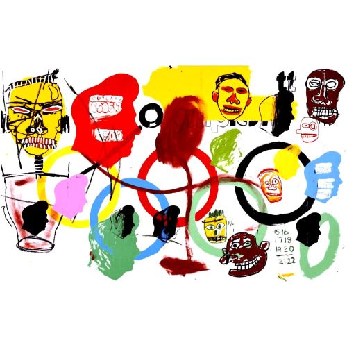 Jean-Michel Basquiat, And Andy Warhol, Olympycs Jean-Michel Basquiat, And Andy Warhol, Olympycs