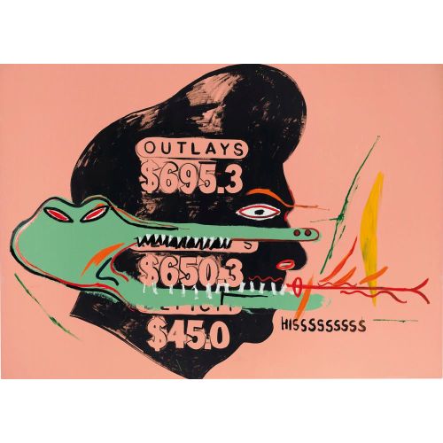 Jean-Michel Basquiat, And Andy Warhol, Outlays Hisssssssss Jean-Michel Basquiat, And Andy Warhol, Outlays Hisssssssss