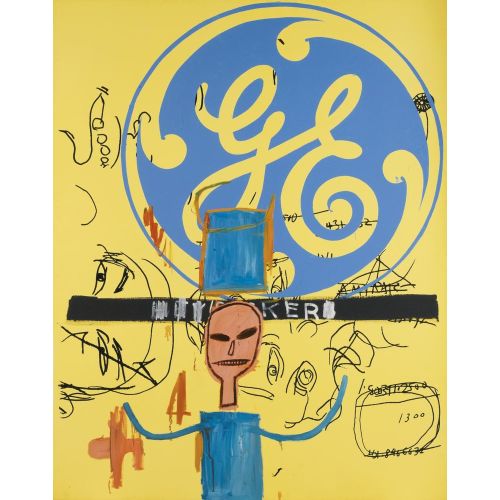 Jean-Michel Basquiat, And Andy Warhol, Untitled General Electric II Jean-Michel Basquiat, And Andy Warhol, Untitled General Electric II