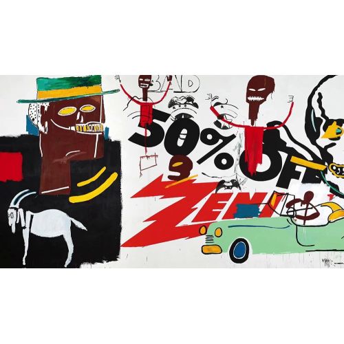 Jean-Michel Basquiat, And Andy Warhol, Untitled Zenith 2 Jean-Michel Basquiat, And Andy Warhol, Untitled Zenith 2