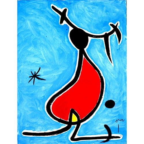 Joan Miro, How Is The Pretty Hat Where Is The Star
