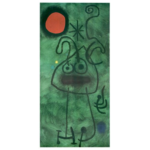 Joan Miro, Tuval Üzerine Yağlıboya