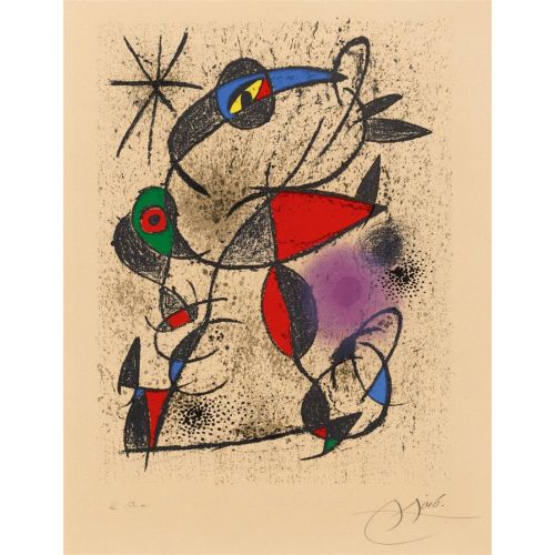 Joan Miro, Kireçtaşının Yayılışı