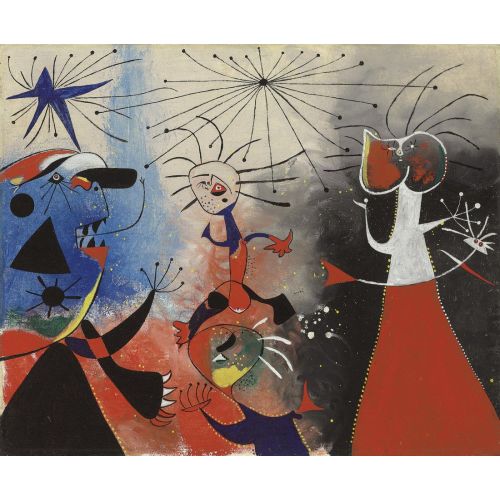 Joan Miro, Yıldızların Okşama