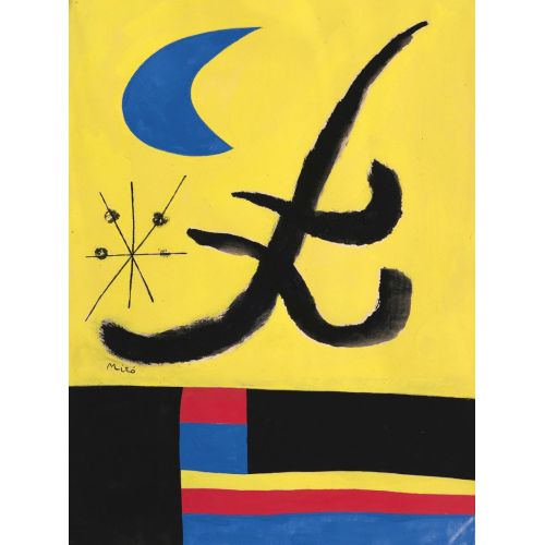 Joan Miro, Mavi Ay