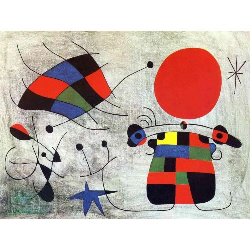 Joan Miro, Alevli Kanatların Gülüşü