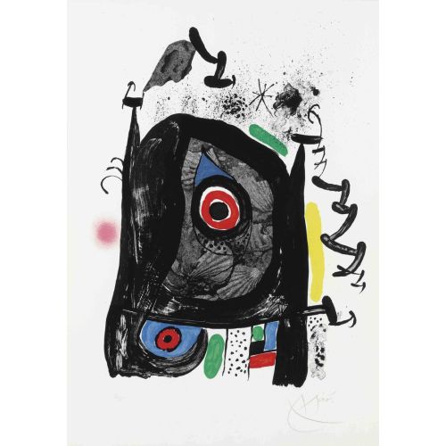 Joan Miro, Le Pelerin De Compostelle
