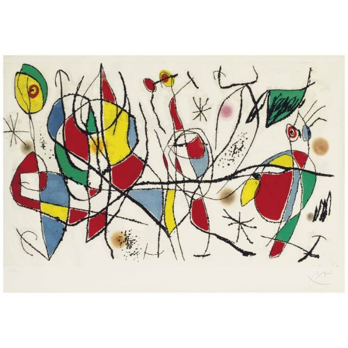 Joan Miro, Linvitee Du Dimanche I