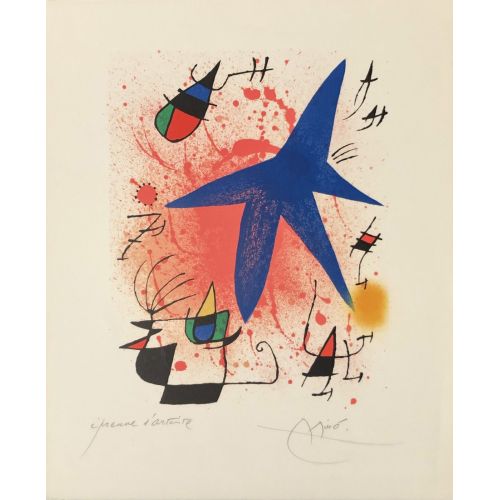 Joan Miro, Lithograph I