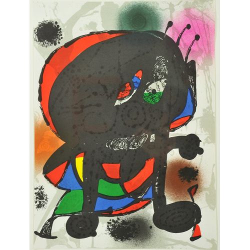 Joan Miro, Litografia Original III Surrealism Joan Miro Litografia OriginalIII Surrealism Art Movements Canvas, Drawing Paper Prints, Reproduction Oil Painting and High