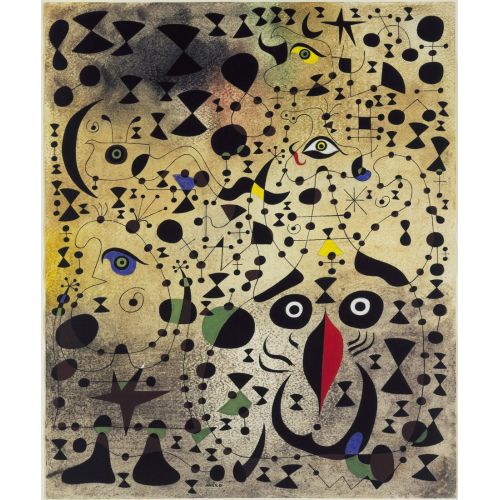 Joan Miro, Beautiful Bird Revealing The Unknown
