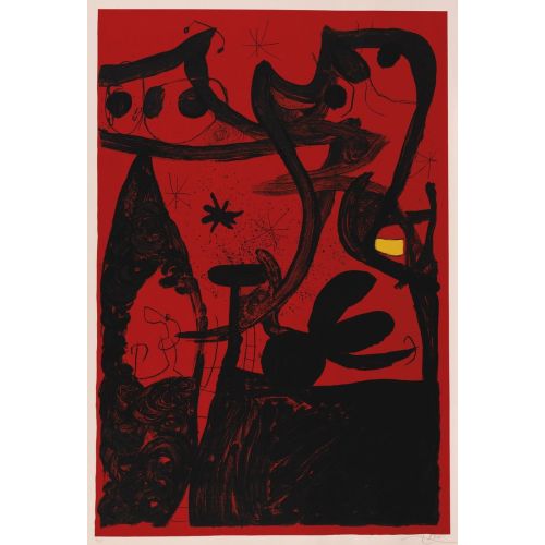 Joan Miro, Mannequin Parade In Istanbul