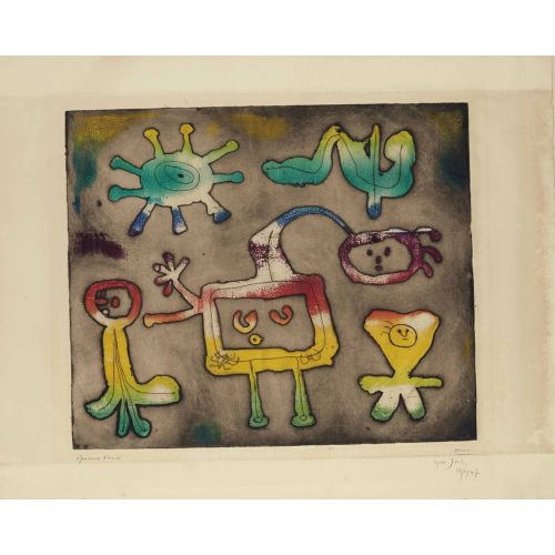 Joan Miro, One Plate From Serie I