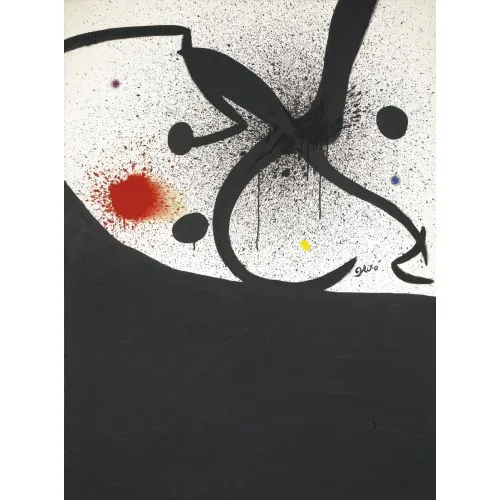 Joan Miro Kuş Böcek Takımyıldız Sürrealizm Joan Miro Kuş Böcek Takımyıldız Sürrealizm Sanat Akımları Kanvas Efektli Tablo, Resim Kağıdı Baskısı, Reprodüksiyon