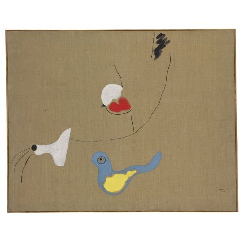 Joan Miro, Painting The Bird