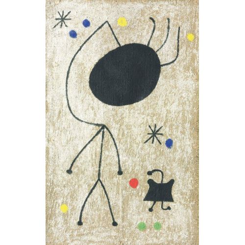 Joan Miro, Personnages Dans La Nuit
