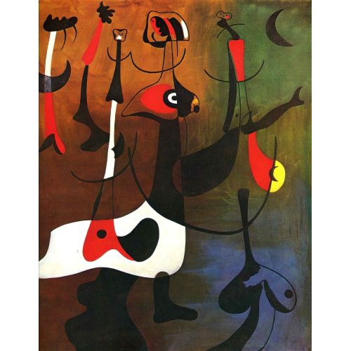 Joan Miro, Personnages Rythmiques