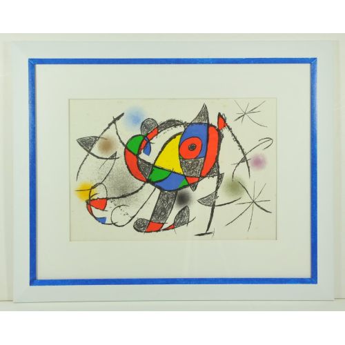 Joan Miro, Plate II Peintures