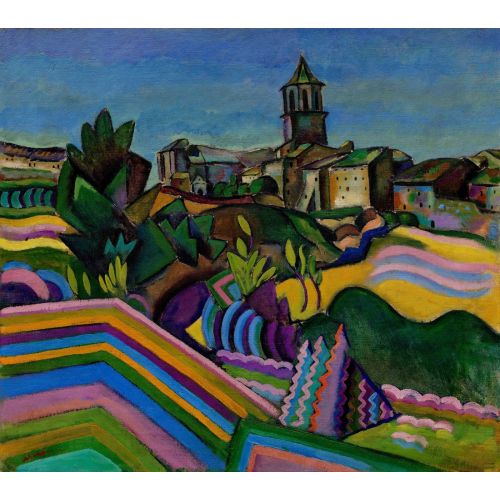 Joan Miro, Prades The Village