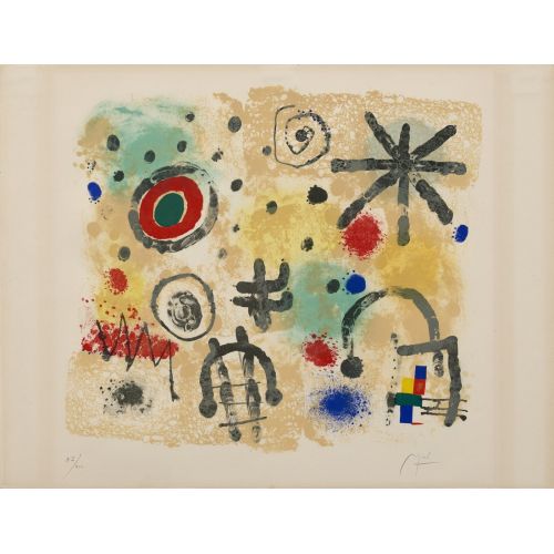Joan Miro, Signs And Meteors