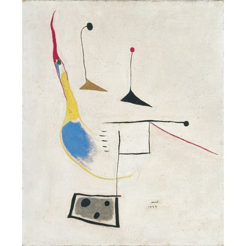 Joan Miro, On White Background