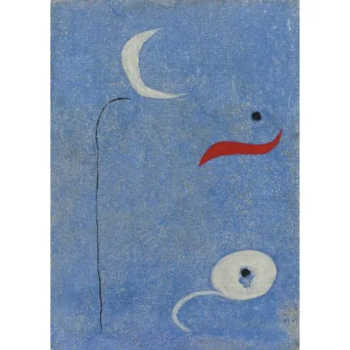 Joan Miro The Circus Horse Surrealism Art Movements Canvas, Drawing Paper Prints, Reproduction Oil Painting and High Resolution