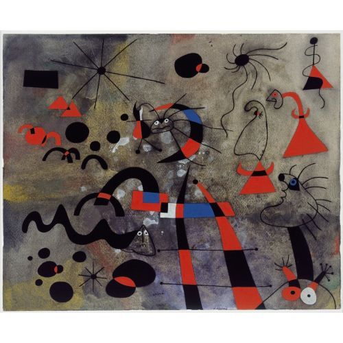 Joan Miro, The Escape Ladder