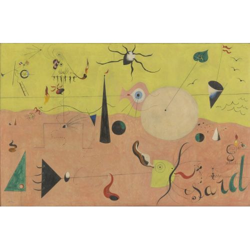 Joan Miro, Avcı Katalonya Peyzajı